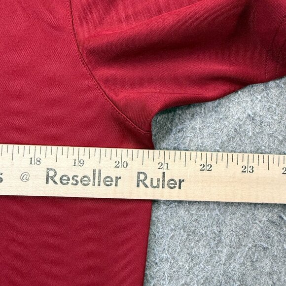 South Carolina Gamecocks Under Armour Polo Shirt Men M Red Loose Performance - Picture 10 of 13